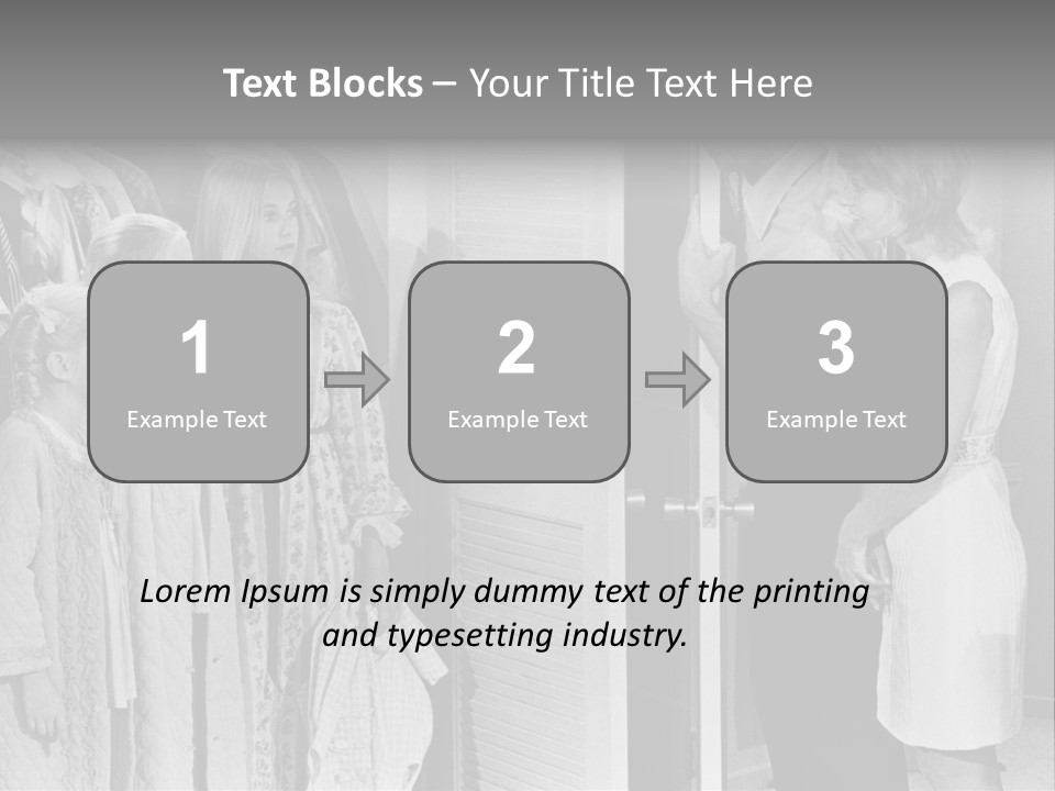 A Scene From The American Film PowerPoint Template
