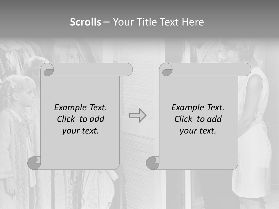 A Scene From The American Film PowerPoint Template