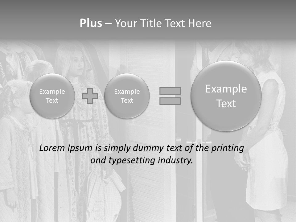 A Scene From The American Film PowerPoint Template