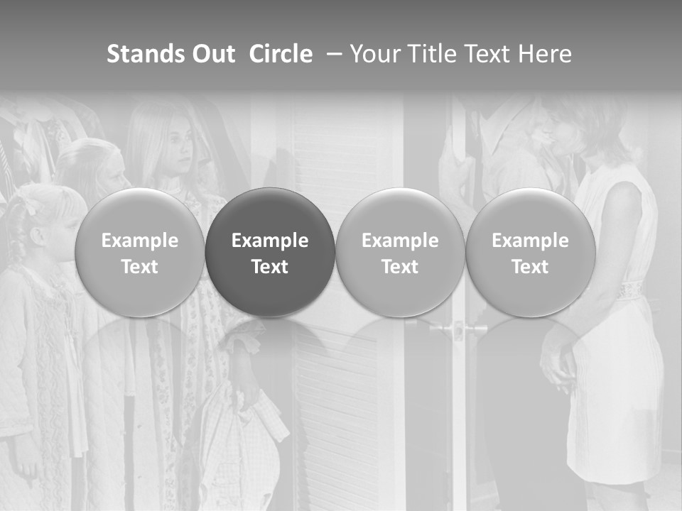 A Scene From The American Film PowerPoint Template