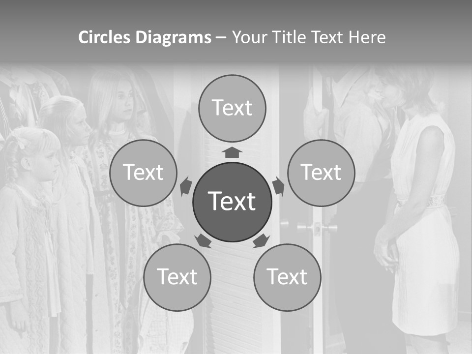 A Scene From The American Film PowerPoint Template