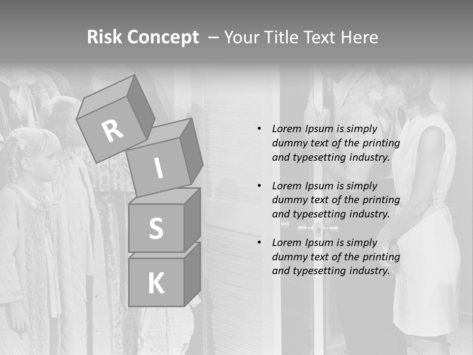 A Scene From The American Film PowerPoint Template