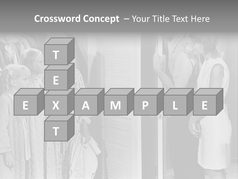 A Scene From The American Film PowerPoint Template