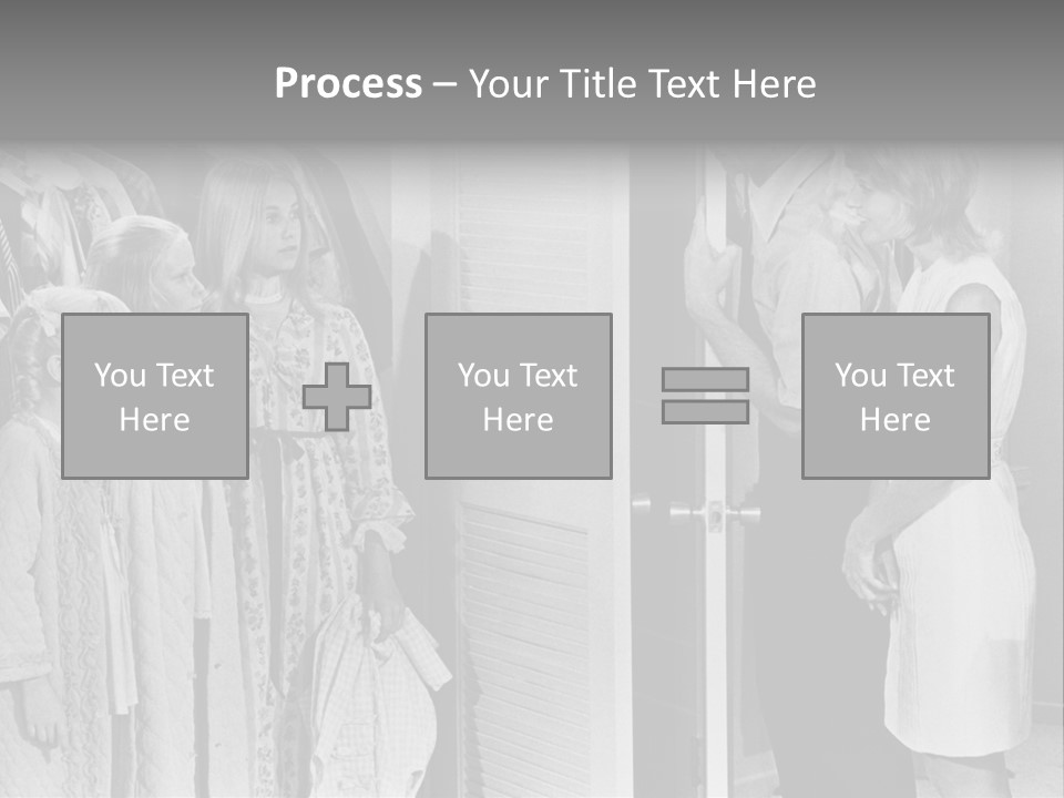 A Scene From The American Film PowerPoint Template