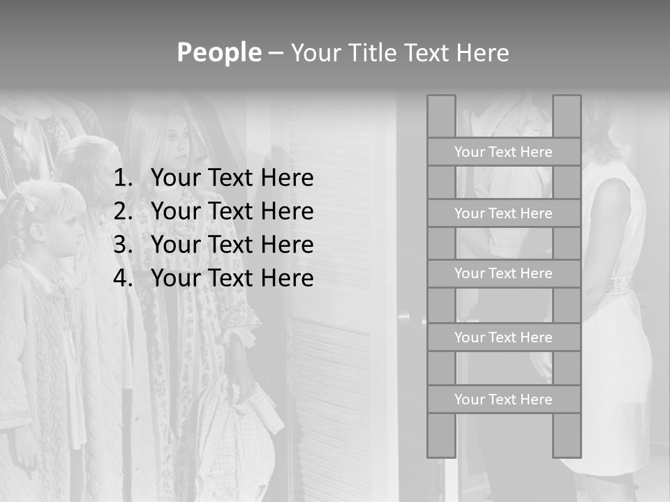 A Scene From The American Film PowerPoint Template
