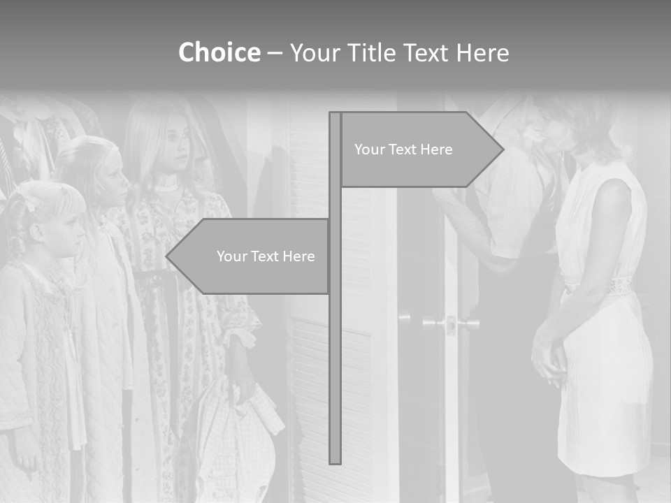 A Scene From The American Film PowerPoint Template