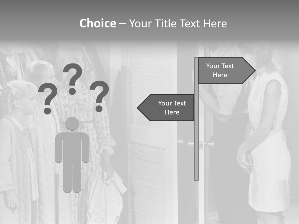 A Scene From The American Film PowerPoint Template