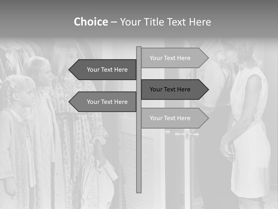 A Scene From The American Film PowerPoint Template