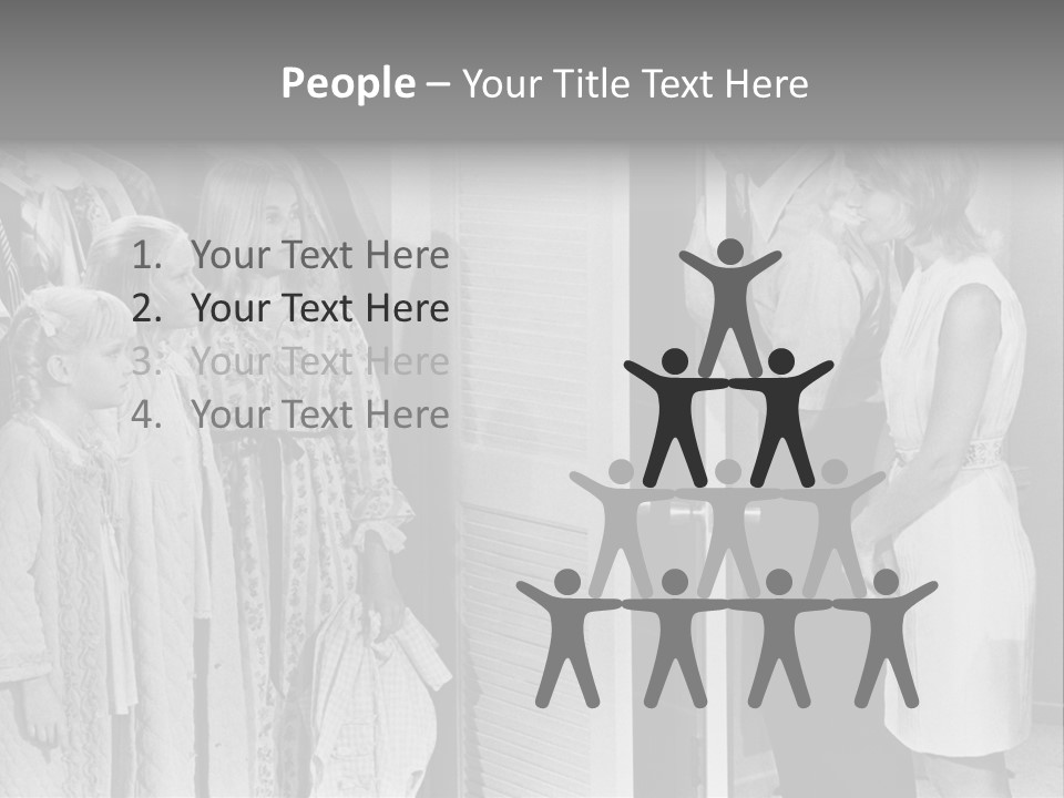 A Scene From The American Film PowerPoint Template