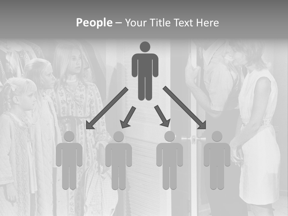 A Scene From The American Film PowerPoint Template