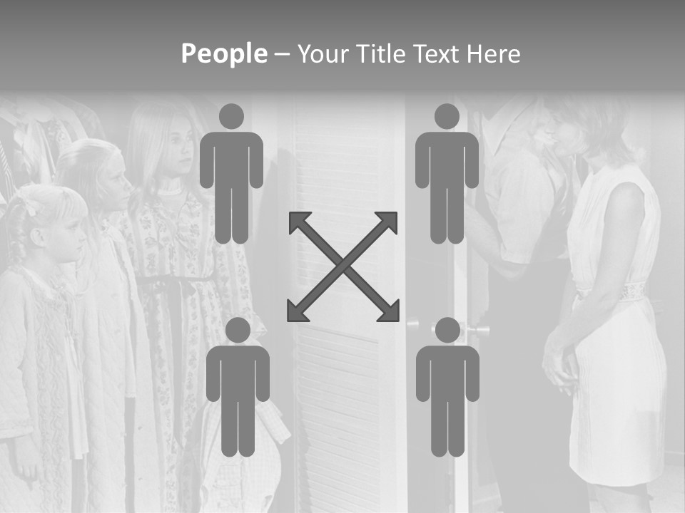 A Scene From The American Film PowerPoint Template