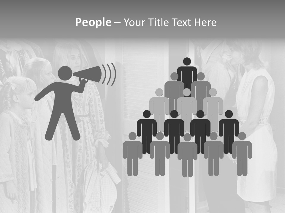 A Scene From The American Film PowerPoint Template