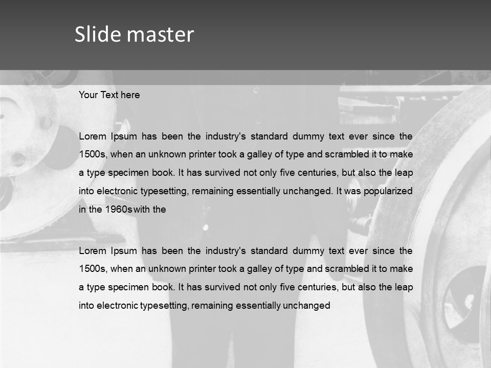 Portrait New Jersey One Person PowerPoint Template