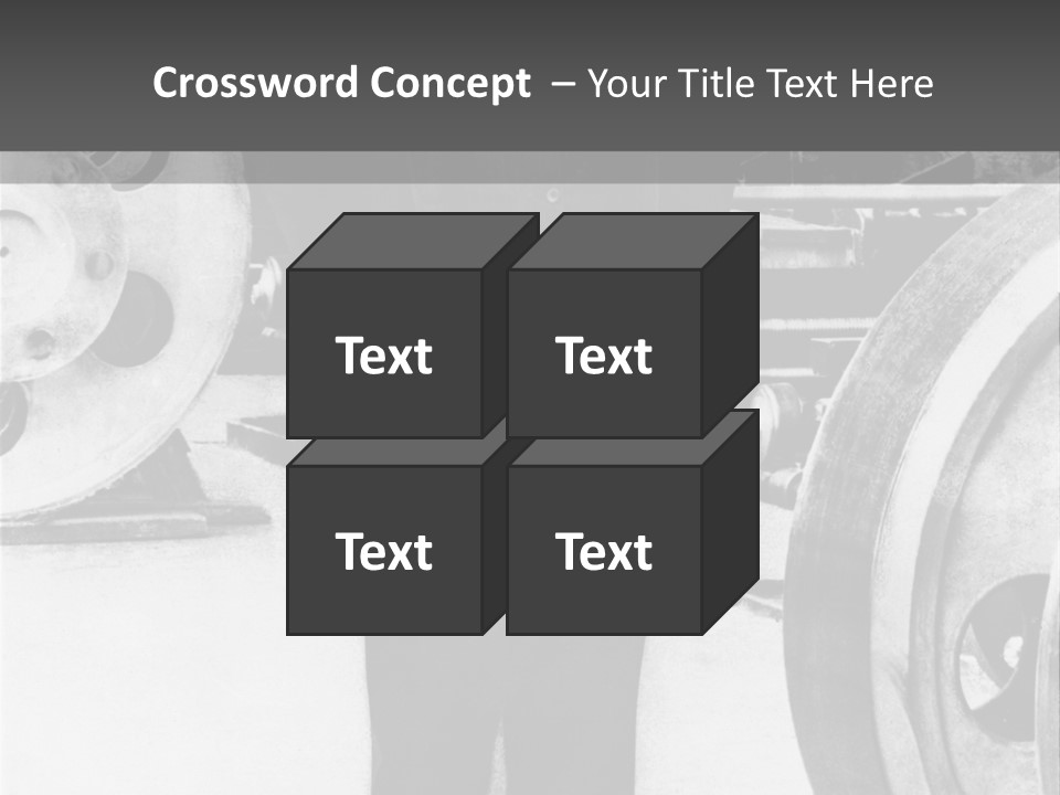 Portrait New Jersey One Person PowerPoint Template