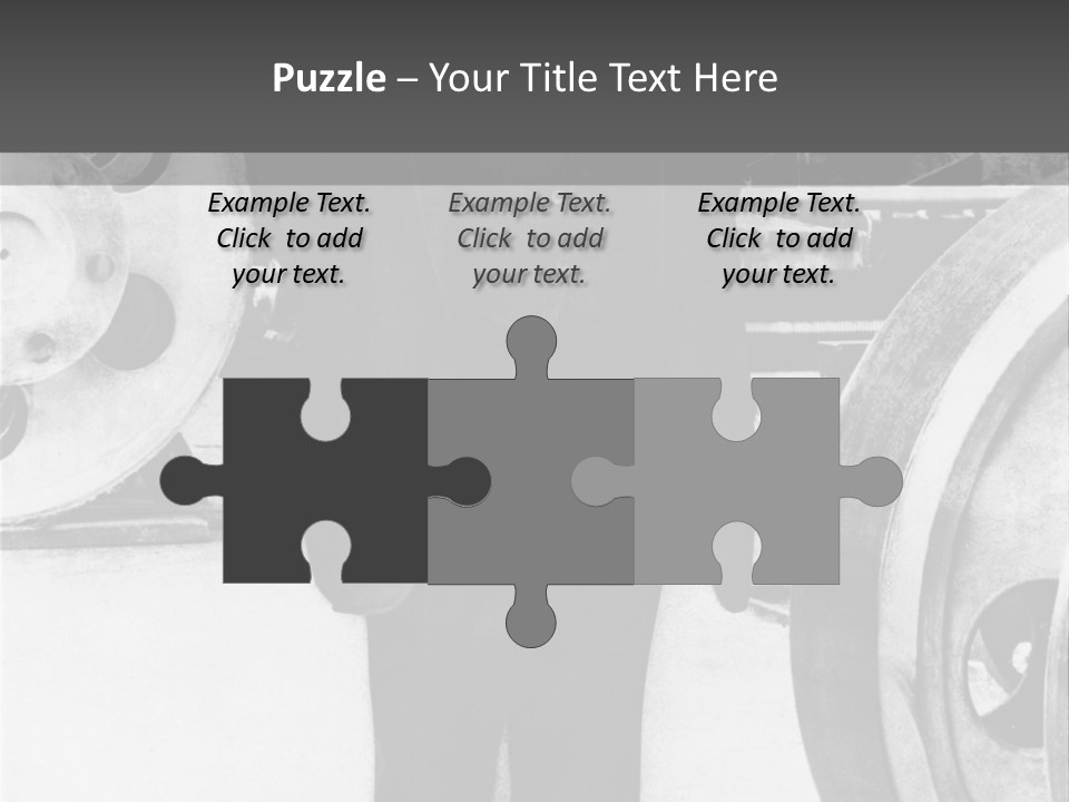 Portrait New Jersey One Person PowerPoint Template