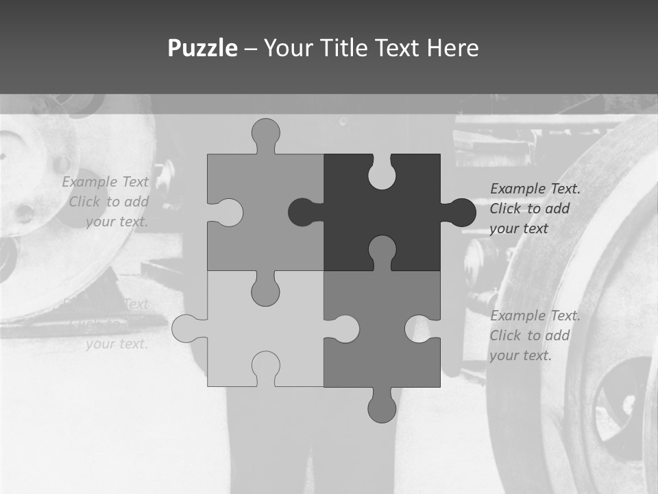 Portrait New Jersey One Person PowerPoint Template