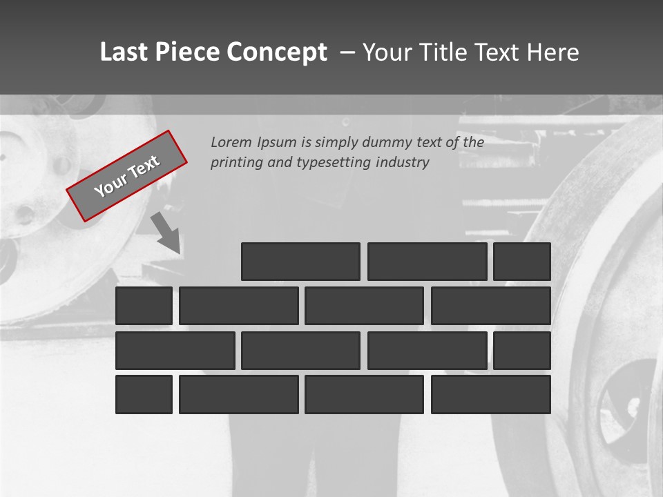 Portrait New Jersey One Person PowerPoint Template