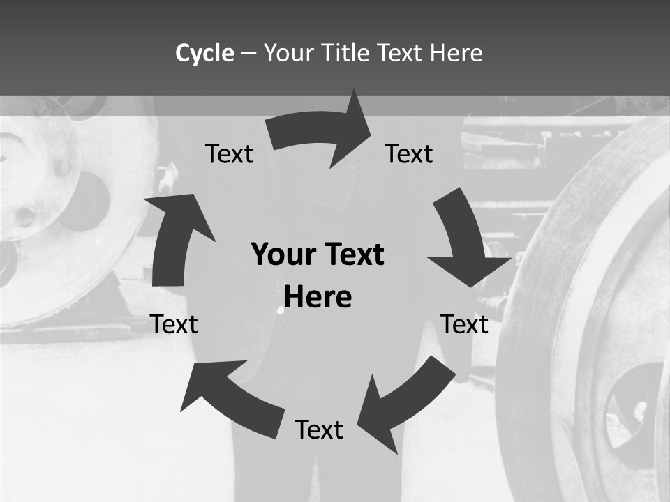 Portrait New Jersey One Person PowerPoint Template