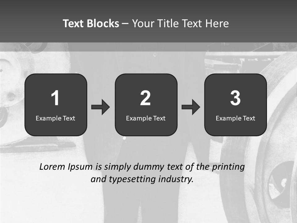 Portrait New Jersey One Person PowerPoint Template
