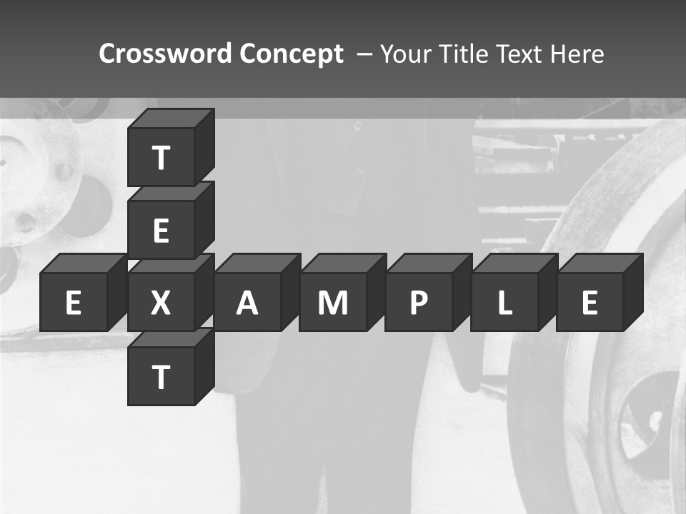 Portrait New Jersey One Person PowerPoint Template