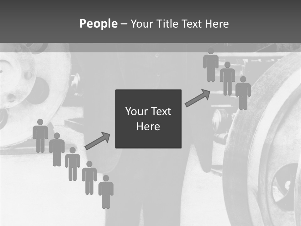 Portrait New Jersey One Person PowerPoint Template