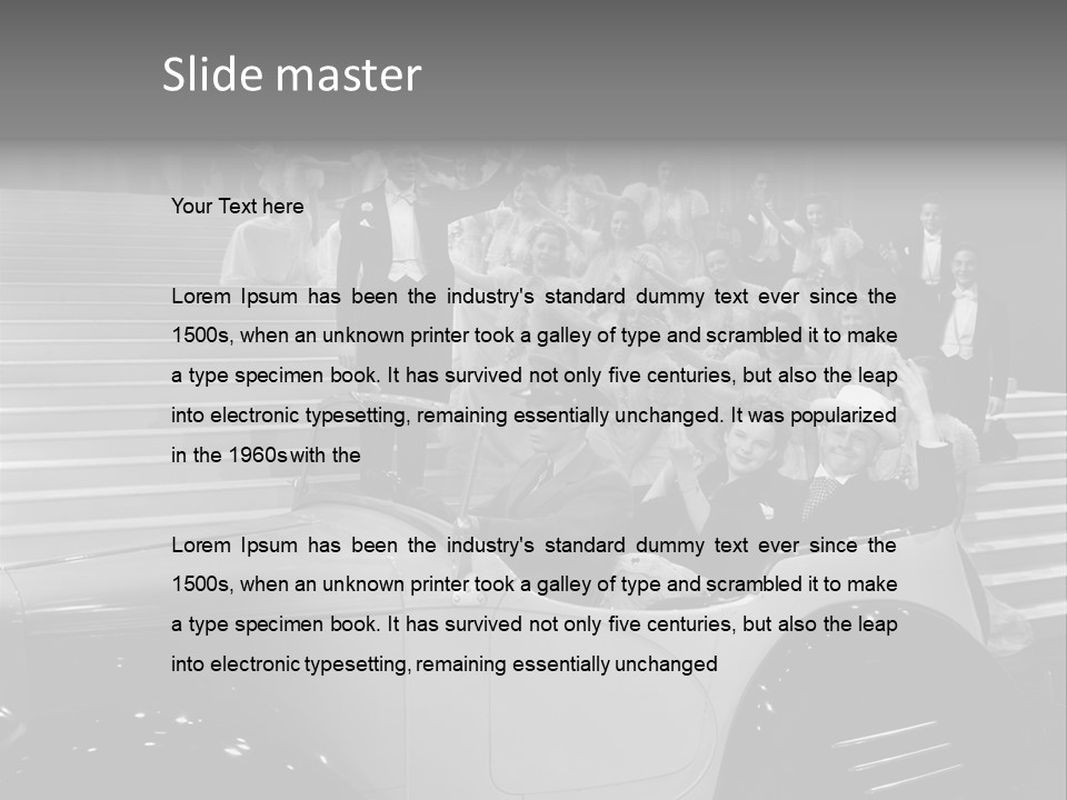 Government One Person Senator PowerPoint Template