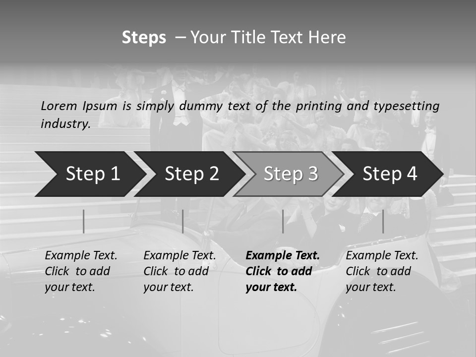 Government One Person Senator PowerPoint Template