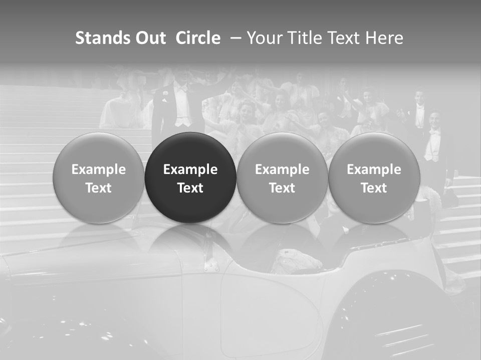 Government One Person Senator PowerPoint Template