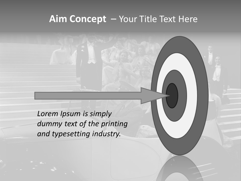 Government One Person Senator PowerPoint Template