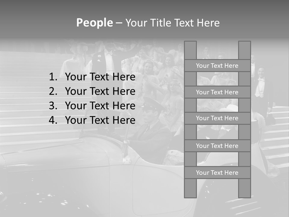 Government One Person Senator PowerPoint Template