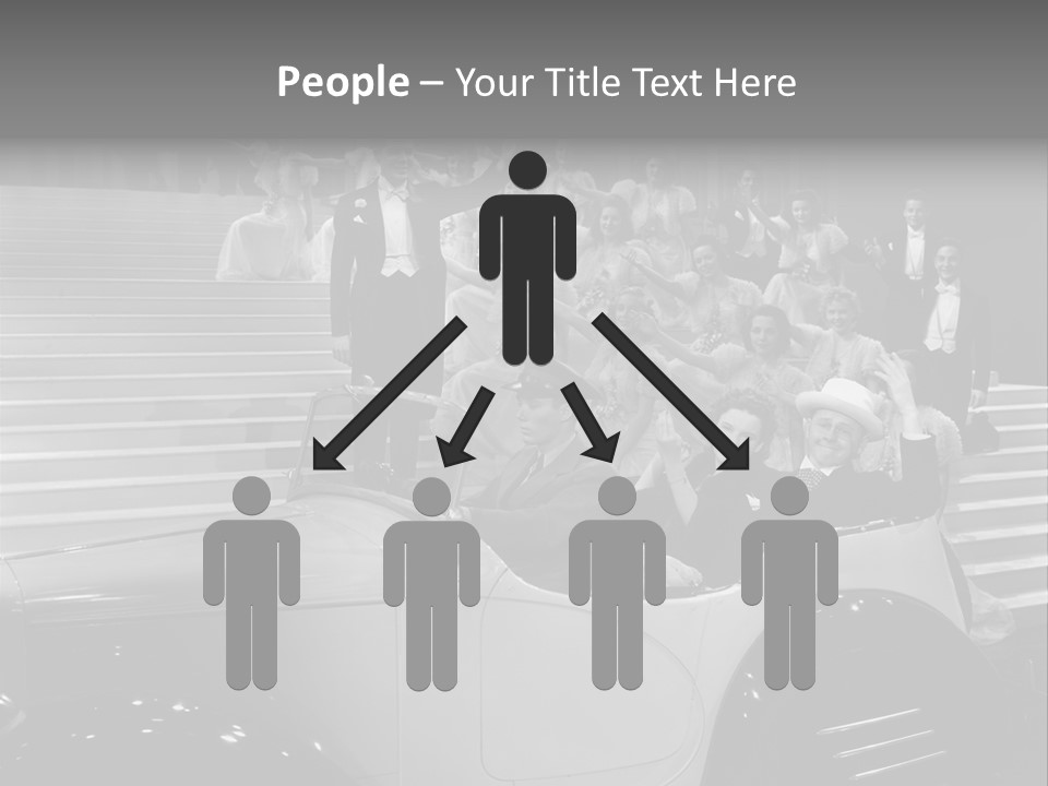 Government One Person Senator PowerPoint Template