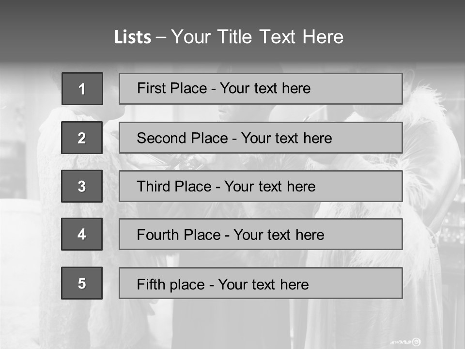 New Jersey Republican Senator PowerPoint Template