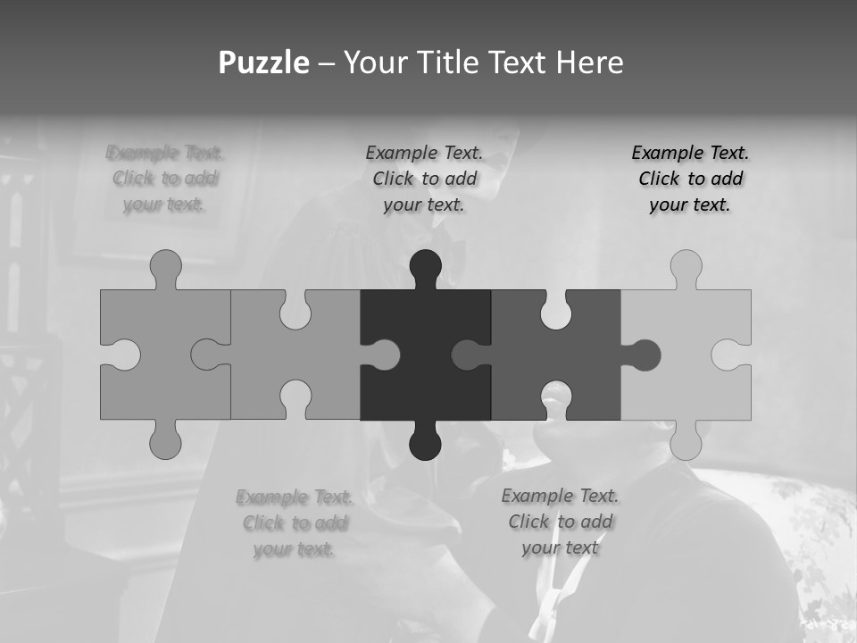 Republican New Jersey One Person PowerPoint Template