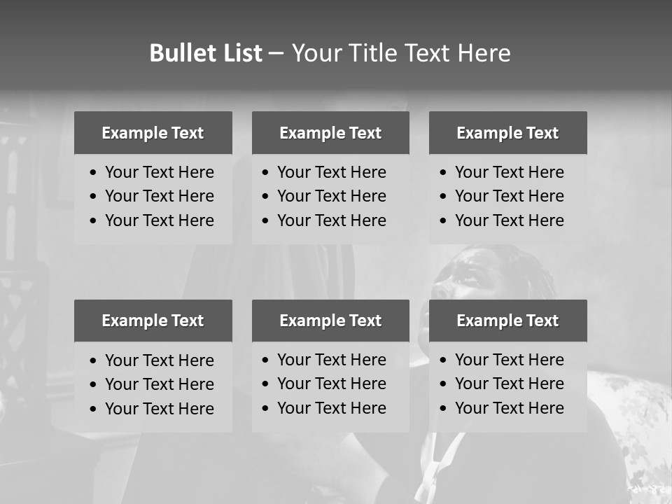 Republican New Jersey One Person PowerPoint Template