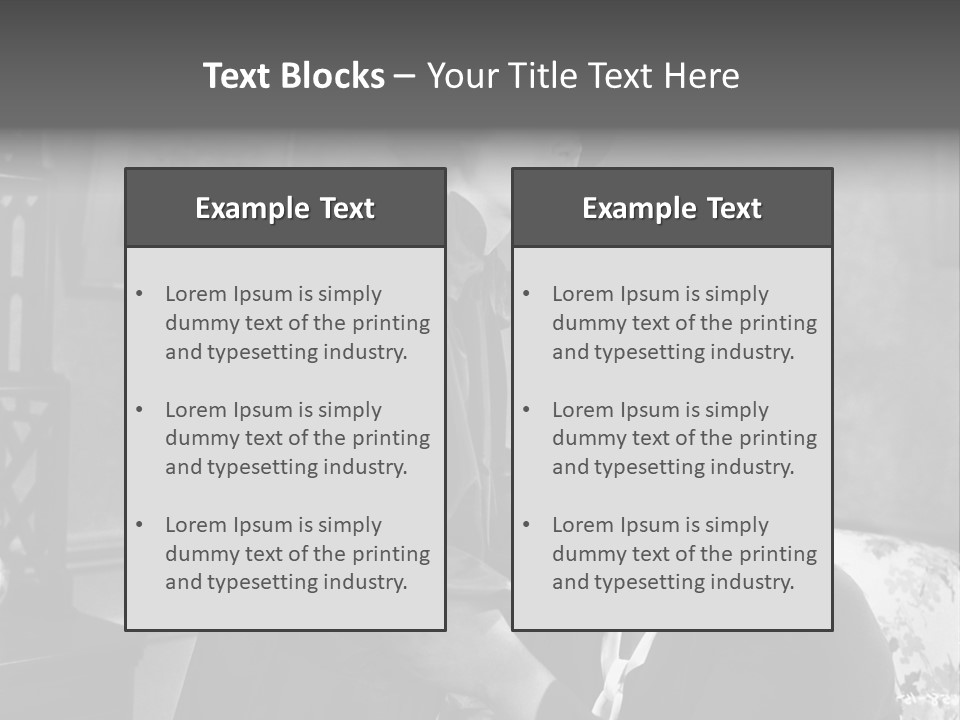 Republican New Jersey One Person PowerPoint Template