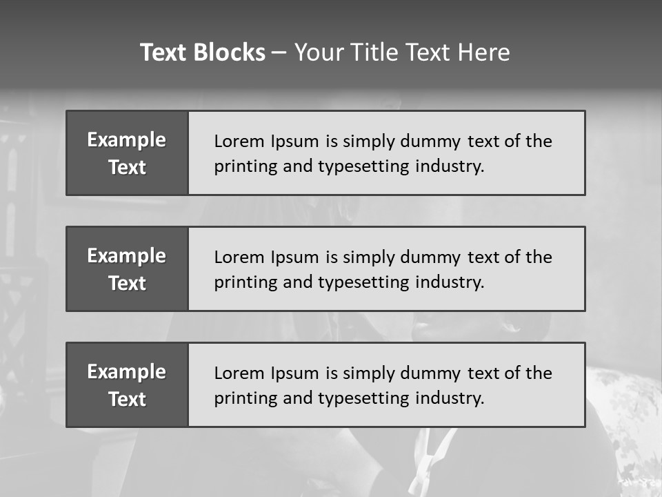 Republican New Jersey One Person PowerPoint Template