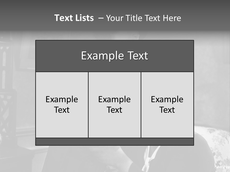 Republican New Jersey One Person PowerPoint Template