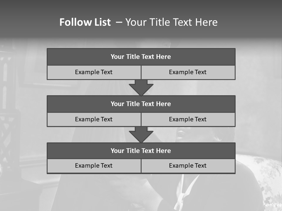 Republican New Jersey One Person PowerPoint Template