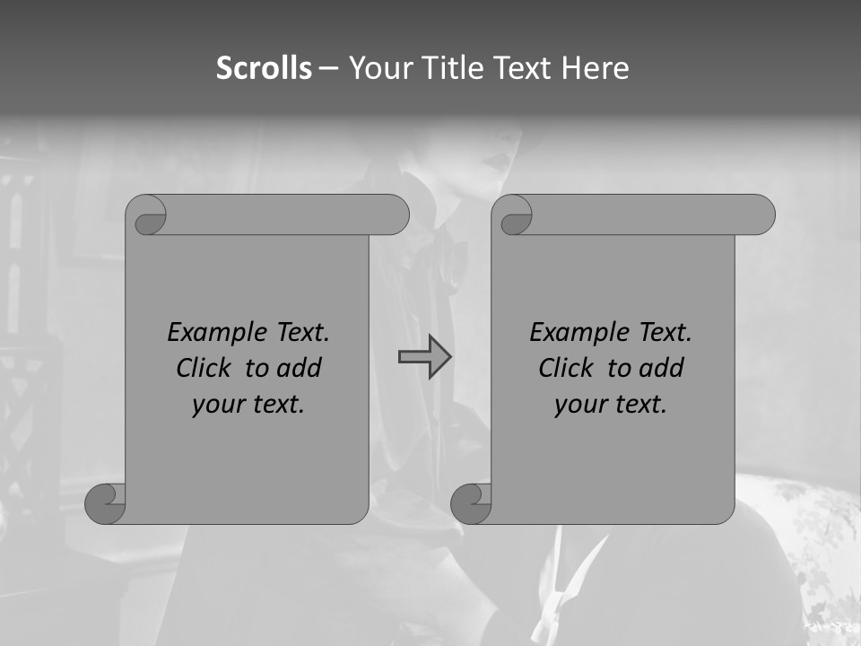 Republican New Jersey One Person PowerPoint Template