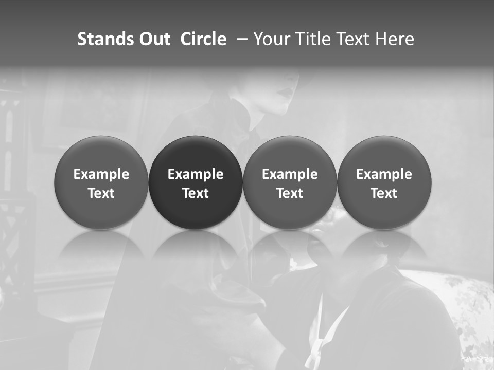 Republican New Jersey One Person PowerPoint Template