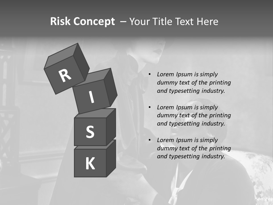 Republican New Jersey One Person PowerPoint Template