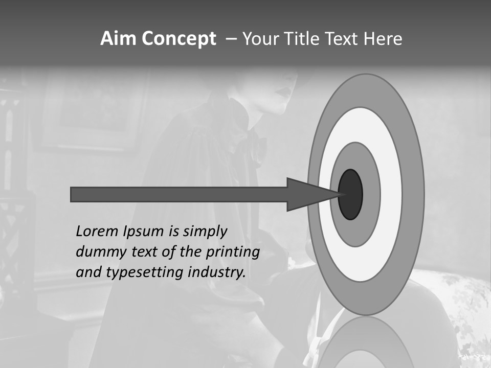 Republican New Jersey One Person PowerPoint Template