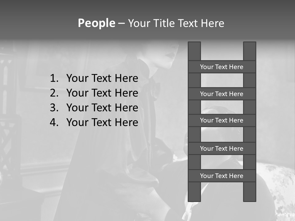 Republican New Jersey One Person PowerPoint Template