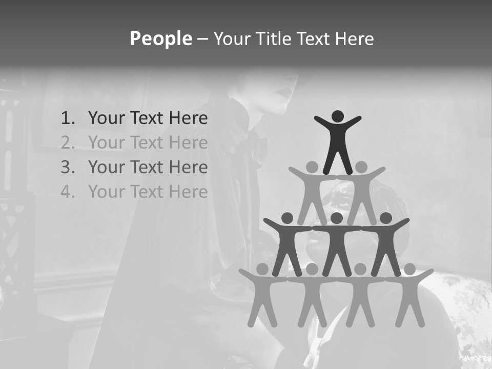 Republican New Jersey One Person PowerPoint Template