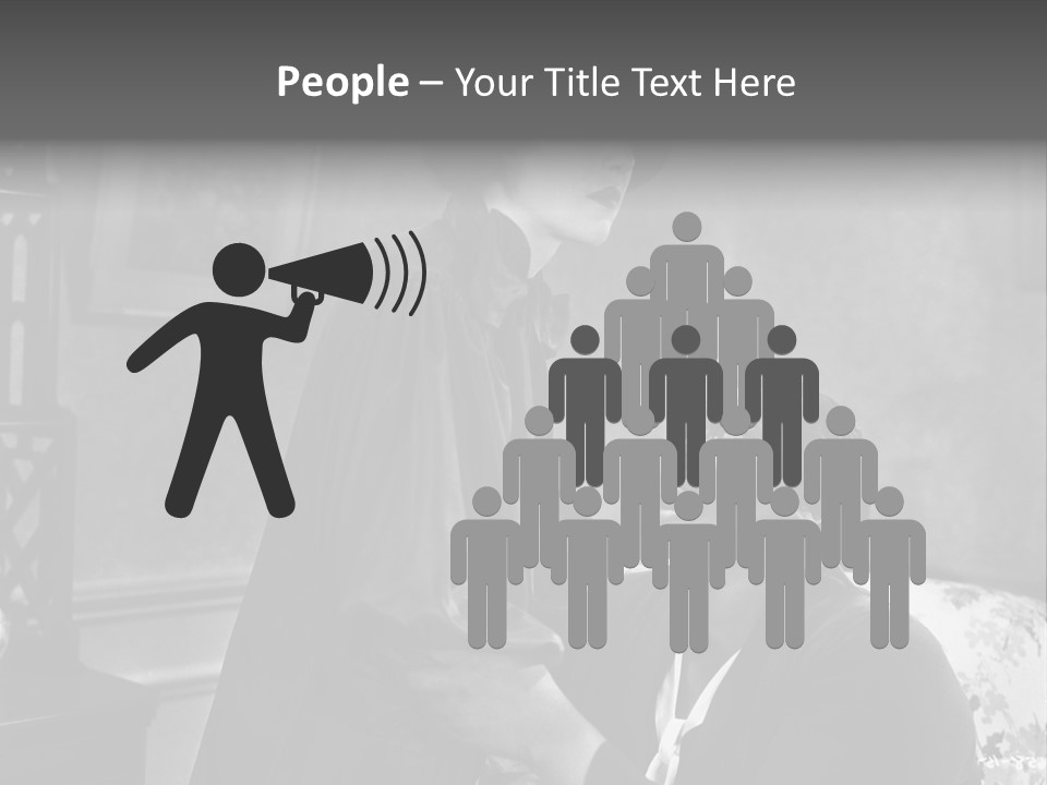 Republican New Jersey One Person PowerPoint Template