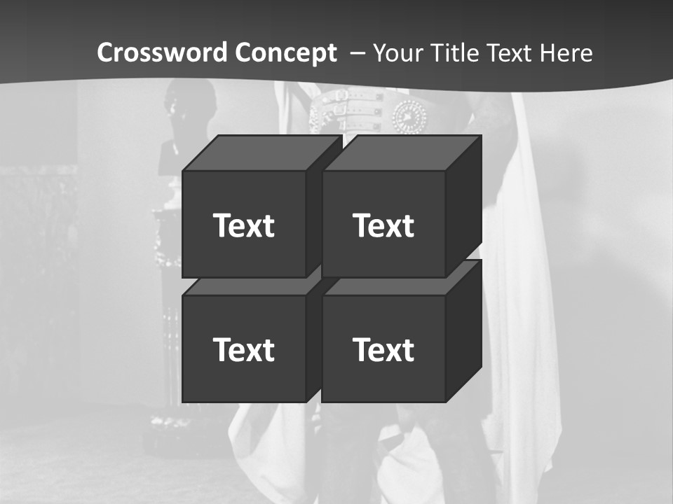 Senator Face Government PowerPoint Template
