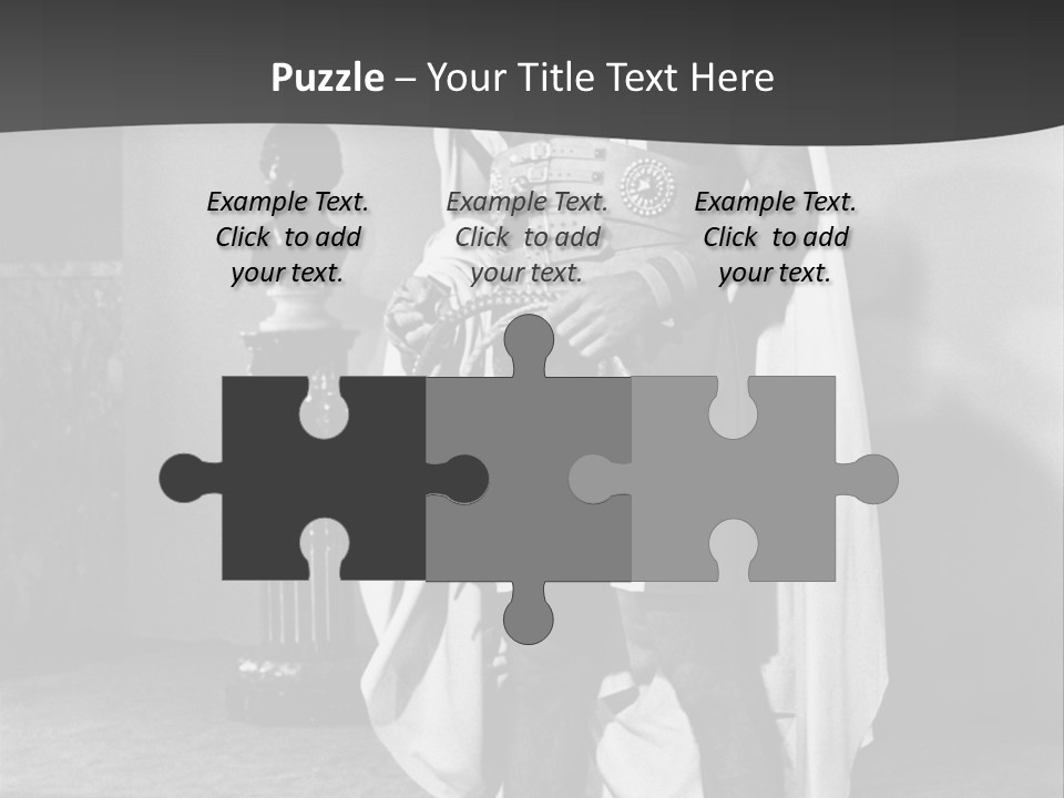 Senator Face Government PowerPoint Template