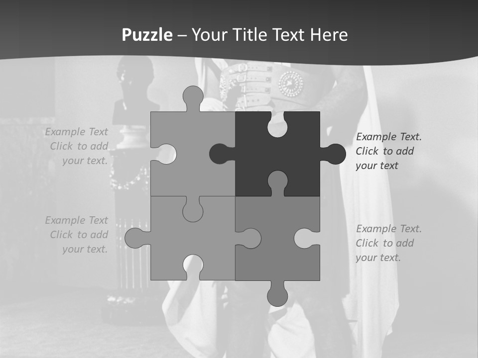 Senator Face Government PowerPoint Template