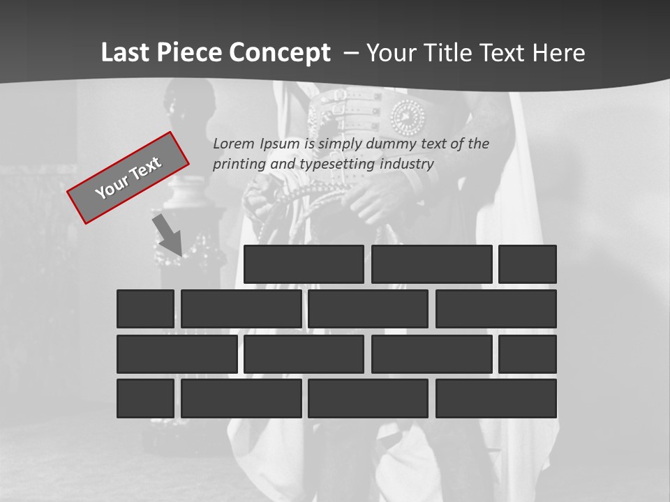 Senator Face Government PowerPoint Template