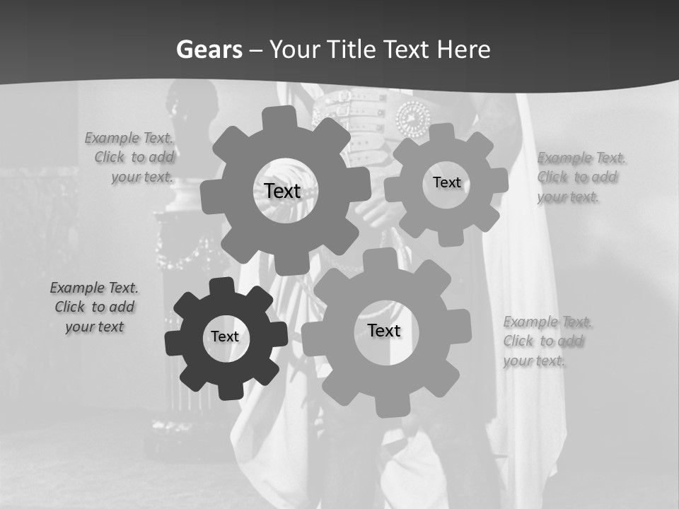 Senator Face Government PowerPoint Template